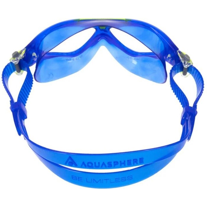 2024 Aquasphere Junior Vista Swim Mask MS5634007LC - Clear / Blue